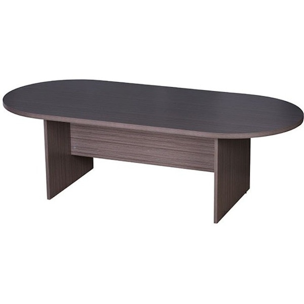 Boss Race Track Conference Table, 95"Wx43"D, Driftwood N136-DW - main