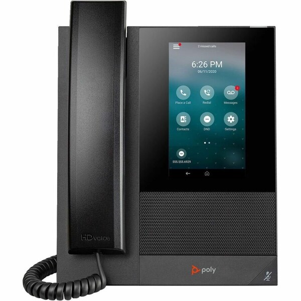 Hp Poly CCX 400 Business Media Phone with Open SIP and PoE-enabled WW 849A1AA#AC3 - main