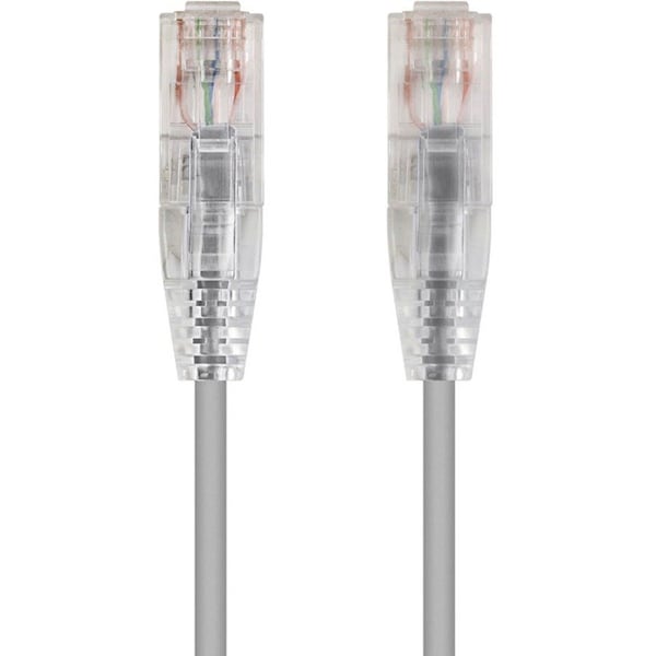 Monoprice SLIMRUN CAT6 UTP CABLE-10FT GRAY 13544 - main
