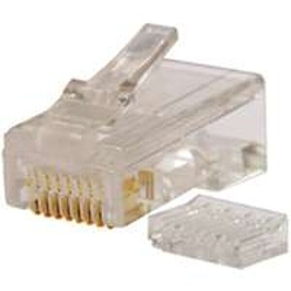 Gardner Bender Modular Plug, RJ45 Connector, 8 Contact, 8 Position GMC-88C6 - main