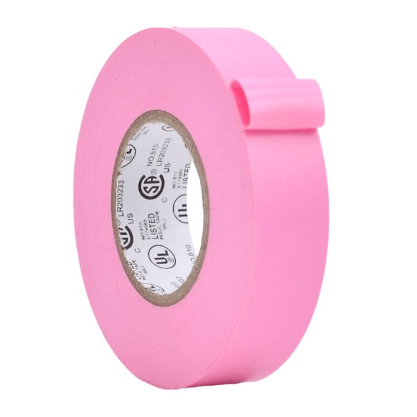 Wod Tape ETC766 General Purpose Electrical Tape Pink UL-CSA listed core: 3/4 in. X 66 ft., 100PK WOD ETC766-00750-100-66-PIN - main