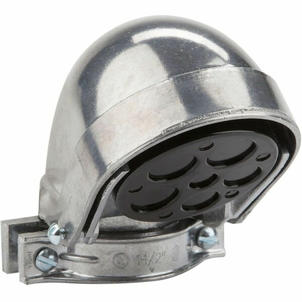 Dottie Conduit Fitting 1-1/2 in, Clamp-On, Aluminum, Pre-Galvanized EC150 - main