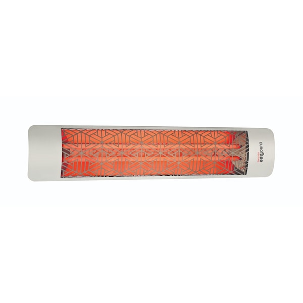 Eurofase SS 39in Dual Element 5000W 240V Heater, Stainless Steel, Mason Decor Plate EF50240S3 - main