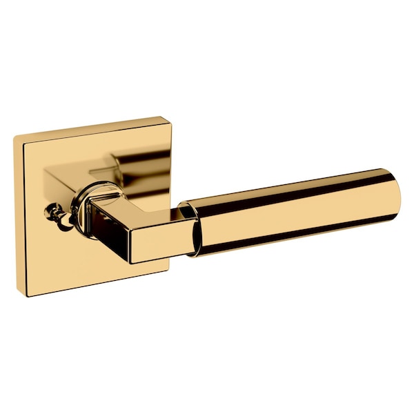 Baldwin Baldwin Preconfigured L029 Lever with R017 Rose Privacy Lock with 2-3/8in Backset and Full Lip L029003PRIV - main