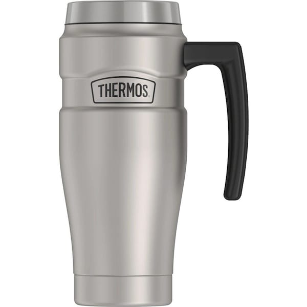Thermos Stainless King 16 oz Mug, Matte Steel SK1000MSTRI4 - main