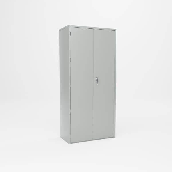 Pucel Heavy Duty Storage Cabinet, 4 Shelves, 36 in W x 78 in H x 19 in D, Putty HDSC-3678-19-4 - main