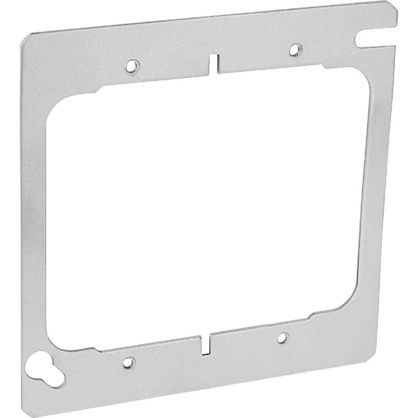 Southwire Flat 2-Device Combination 4'' x 4'' Square Device Cover 52C20A-UPC - main