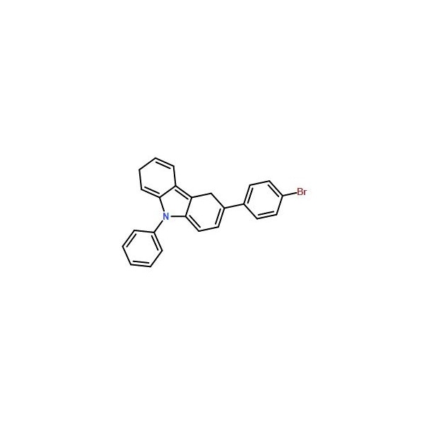Ak Scientific 3-(4-Bromophenyl)-9-phenyl-9H-carbazole (1g), CAS 1028647-93-9 X1020-1g - main
