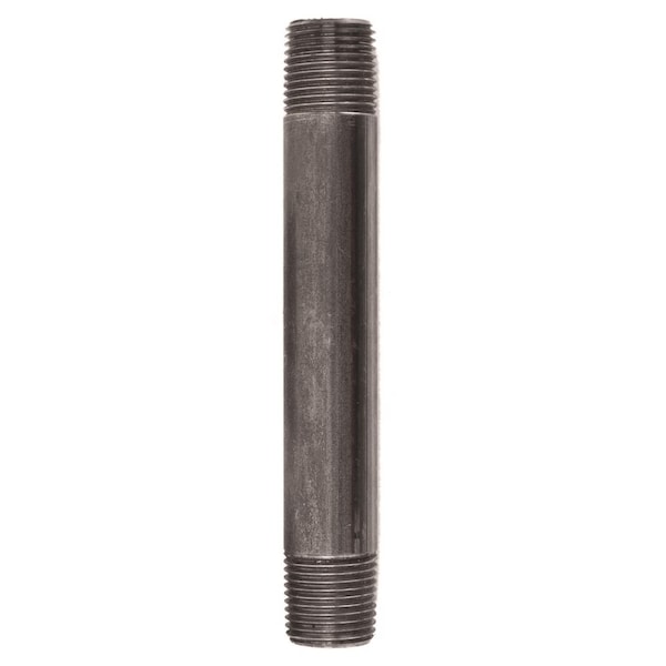 Ace Trading - Nipple 1/2 in. MIP each X 1/2 in. D MIP Black Steel 5-1/2 in. L Nipple 300UP12X512 - main