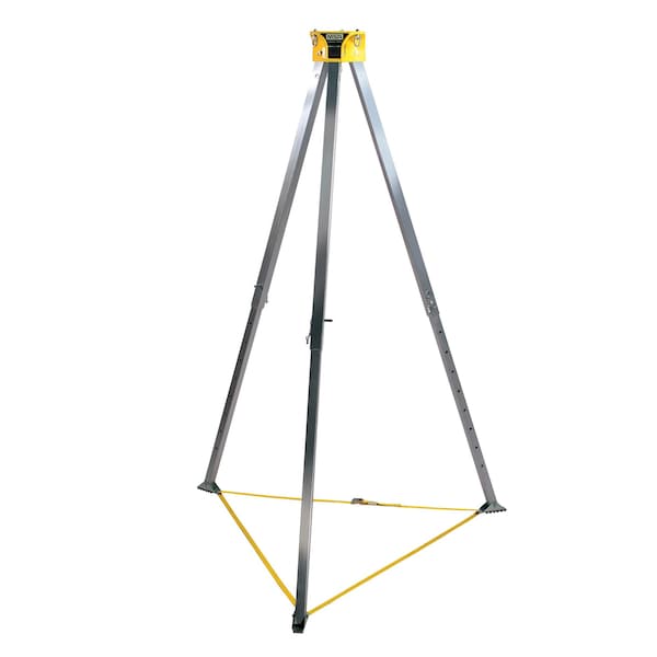 Msa Safety Confined Space Workman Tripod, Aluminum, Maximum Height 8 ft., Weight Capacity 400 lb. 10102002 - main