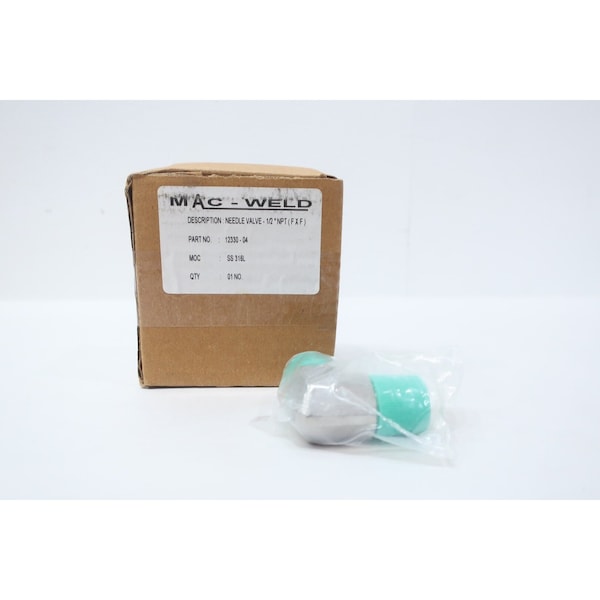 Mac-Weld NEEDLE VALVE 1/2IN NPT 12330-04 - main