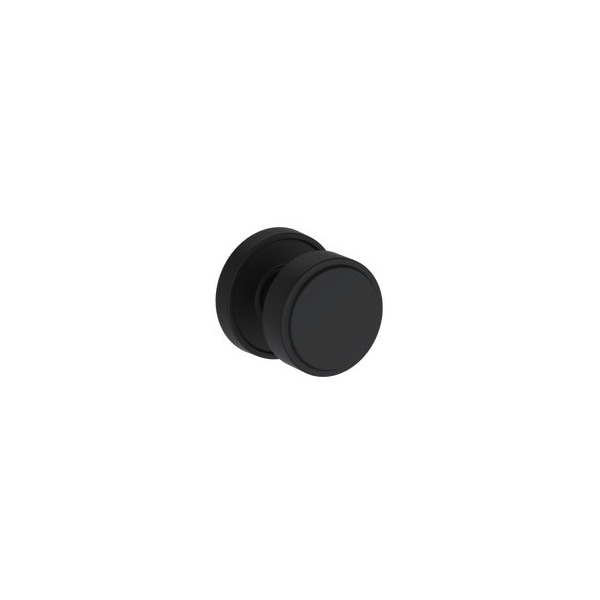 Baldwin Residential Door Knobs Passage Reversible Satin Black PSVASRRR190 - main