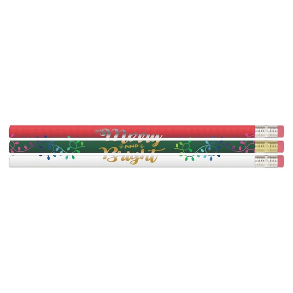 Musgrave Pencil Co Merry & Bright Pencil, Box of 144, 144PK D2600 - main