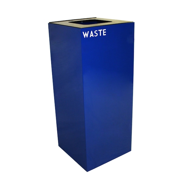 Witt Industries 36 gal Square Blue, Metal 36GC03-BL - main