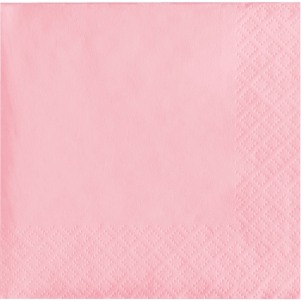 Touch Of Color Classic Pink Beverage Napkins 3 ply, 5"x5", 500PK 57158B - main