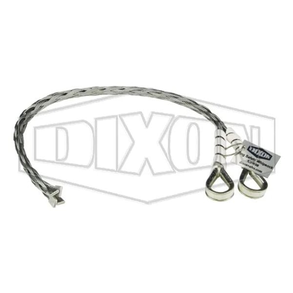 Dixon King Safety Whipsock, For Use with 0.5512 to 0.7874 in OD Hoses, 1/2 in, 3000 psi, Carbon Steel KSW08 - main
