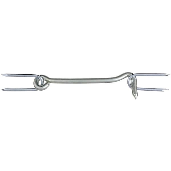 National Hardware Gate Hook W/Stpl Zc 6 in. 122242V2102 - main