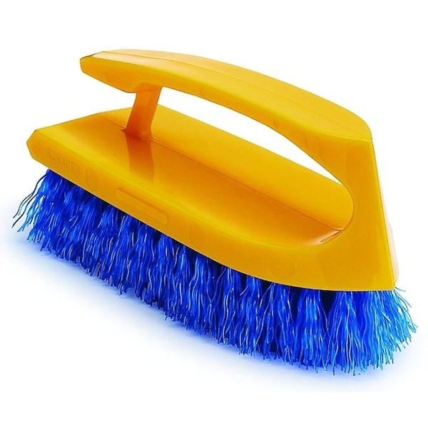 Rubbermaid Scrubber Brush, 1 in L Trim, 6 in OAL FG648200COBLT - main