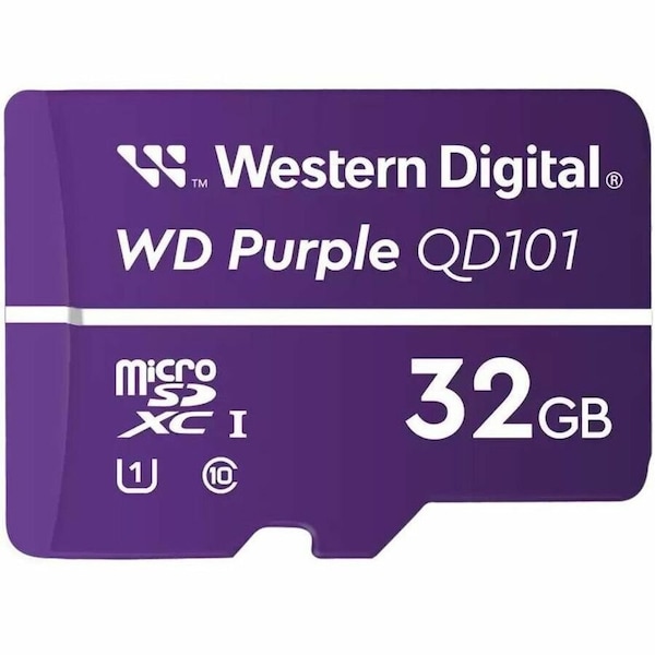 Sandisk Technologies WD Purple 32 GB microSDXC - 3 Year Warranty WDD032G1P0C-85AEL0 - main