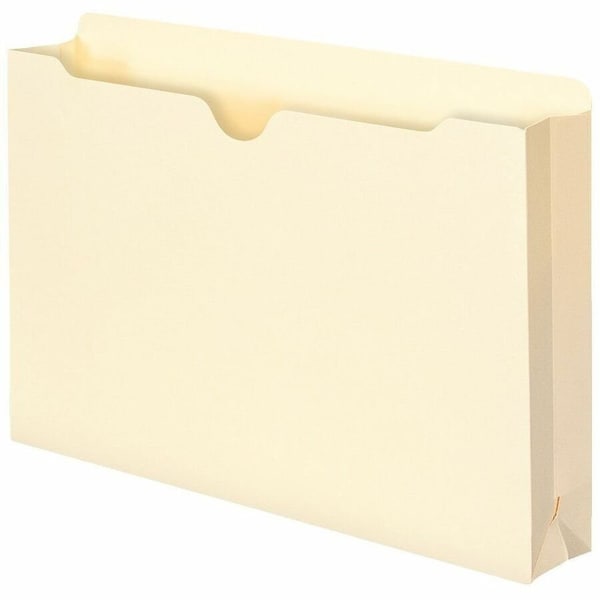 Smead MANILA FILE JACKETS, 1-PLY STRAIGHT TAB, LEGAL SIZE, MANILA, 50PK 76470 - main