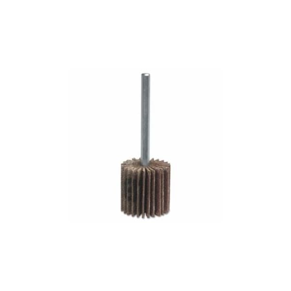 Merit Abrasives High Performance Mini Flap Wheels with Mounted Steel Shanks, 40 Grit, 20000 rpm, 10PK 481-08834137456 - main