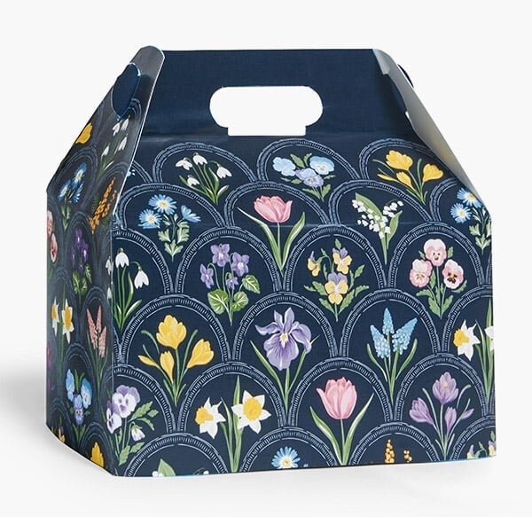 Nashville Wraps Vintage Floral Gable Box, 9.5x5x5, 6PK VFGB - main