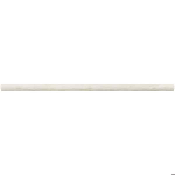 Daltile Pietra Divina 1/2 in x 12 in Marble Natural Stone Jolly Trim in Honed Namaste Sold By The Piece M0721/212PPR1U - main
