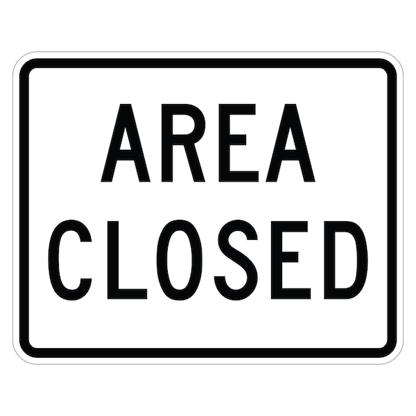 Sign Solutions Usa Traffic Sign, 30 in Width, Aluminum Sign, Horizontal Rectangle DUS12DWT3024EM-2 - main