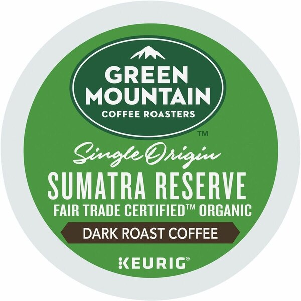 Green Mountain Coffee Roasters KCUP, ORGNC, FTSUMATRA, 24BX, 24PK 5000366637 - main