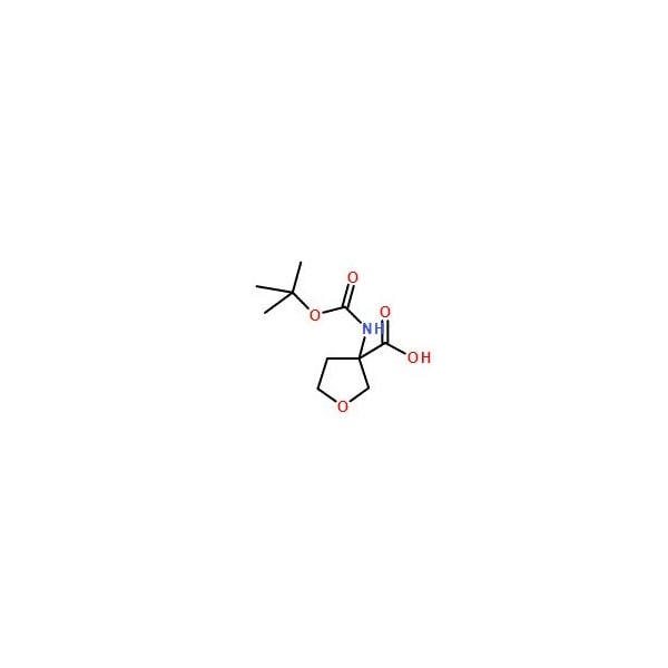 Ak Scientific 3-((tert-Butoxycarbonyl)amino)tetrahydrofuran-3-carboxylic acid (100mg), CAS 869785-31-9 3697AC-100mg - main