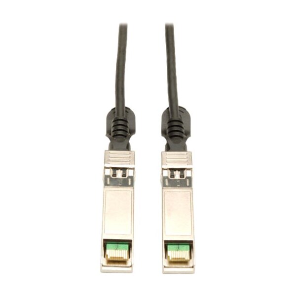 Tripp Lite 2M SFP+ 10GBASE-CU TWINAX PASSIVE COPPER CABLE BLACK 6FT N280-02M-BK - main