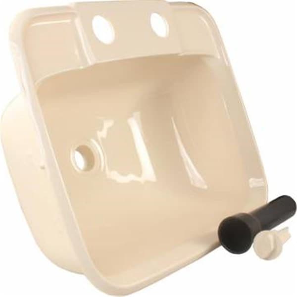 Powerhouse 95361 Molded Sink, Parchment PO370212 - main