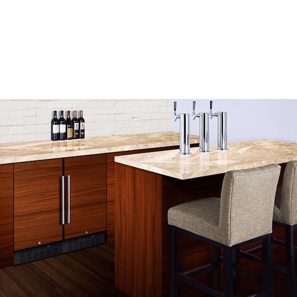 Summit 18in Wide Built-In All-Refrigerator, ADA Compliant Panel Not Included FF1843BIFADA - main