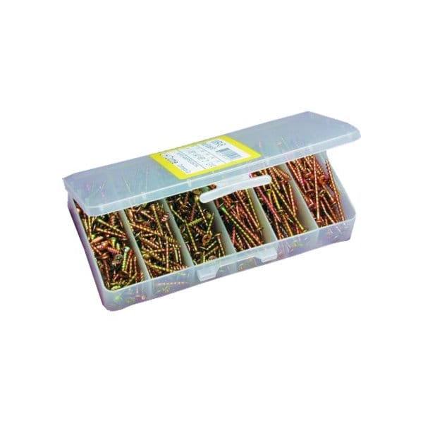 Dottie Screw Assortment, Carbon Steel, 335 PCS WR6 - main