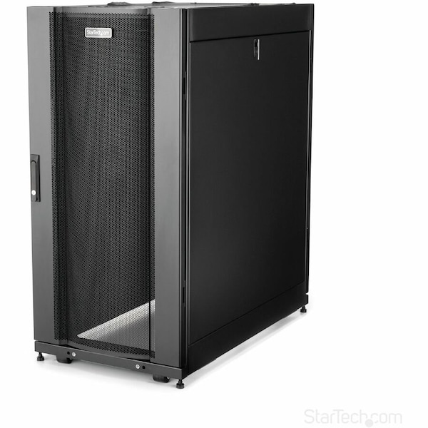 Startech.Com 25U 19in Server Rack Cabinet w/Casters RK2537BKM - main