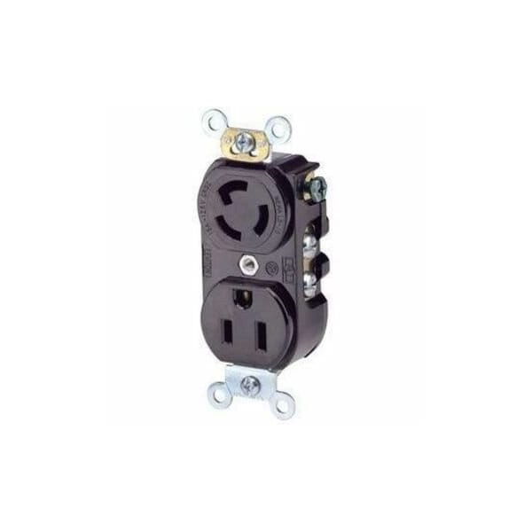 Leviton Duplex Receptacle 15 Amp, 125 Volt 4795-2R - main