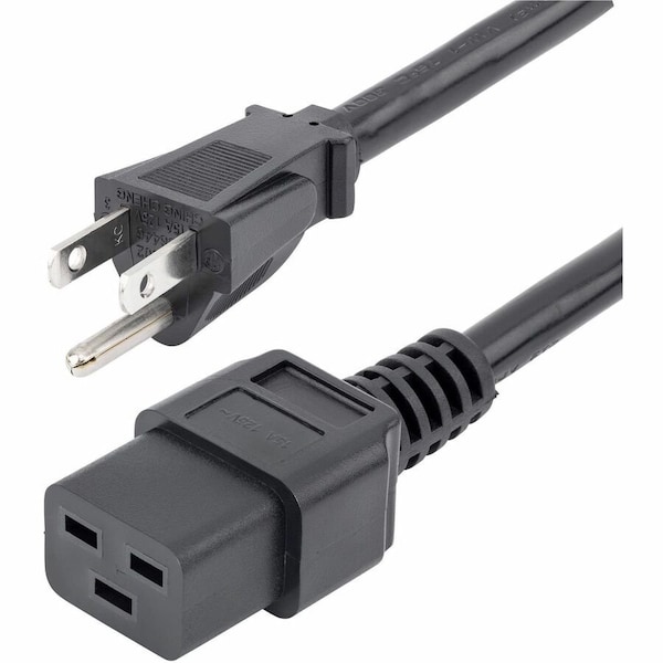 Startech.Com 3ft Heavy Duty Power Cord, 5-15P to C19 PXT515C19143 - main