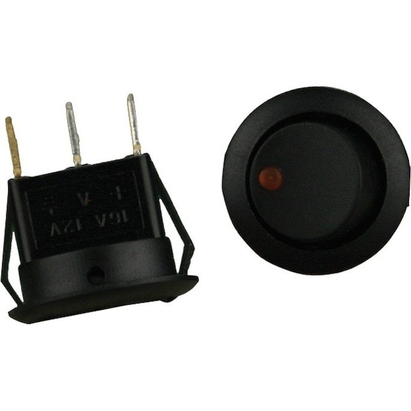 Install Bay Rocker Switch Round Orange LED IBRRSO - main