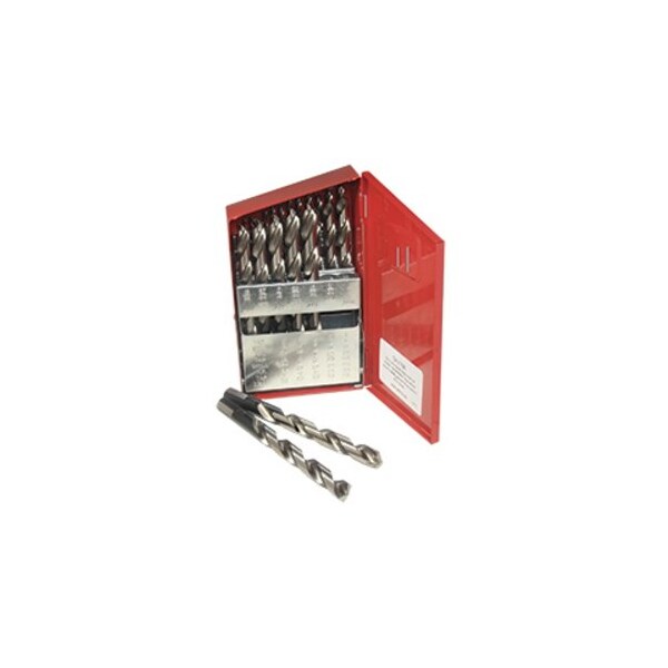 Norseman Drill & Tool Norseman 29 Piece CT29 190CN CNTech Cryogenic Nitrided Set, 135 Degreess Split Point, Jobber Length 47452 - main