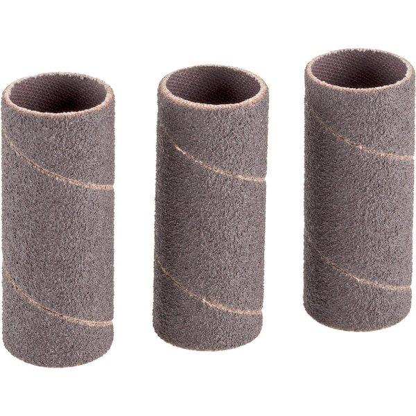 Woodstock 3/4" Dia. x 2" A/O Hard Sanding Sleeve, 80 Grit, 3PK D1436 - main