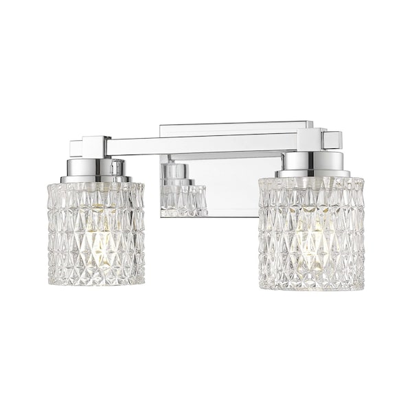 Z-Lite Jacqueline Chrome 2 Light Vanity 6101-2V-CH - main