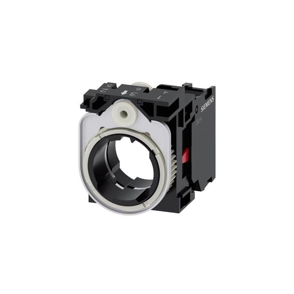 Siemens holder, 3-way, plastic, 1 NC, screw terminal 3SU1500-1AA10-1CA0 - main