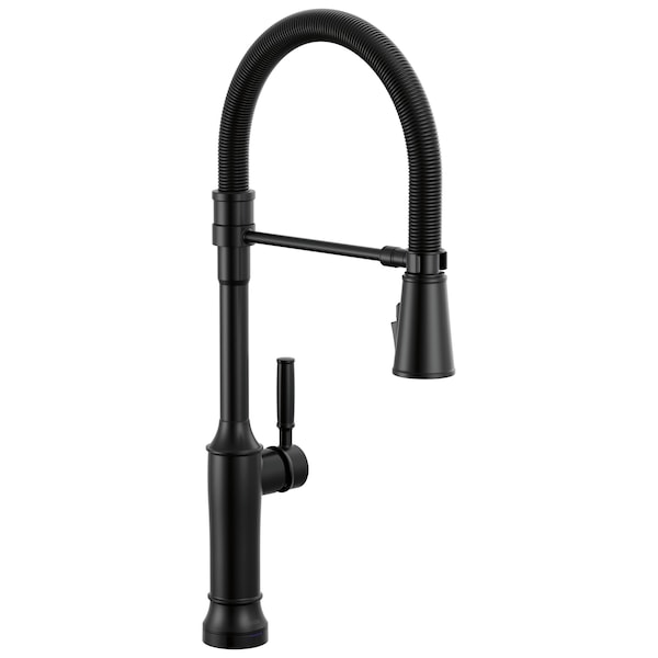 Delta Renaldi Touch2O Technology Kitchen Faucet With Touchless Technology In Matte Black 9684TL-BL-DST - main
