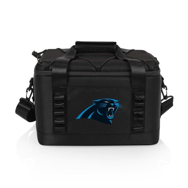 Picnic Time Family Of Brands NFL Carolina Panthers - Tarana Superthick Recycled Cooler - 12 can 630-12-179-054-2 - main