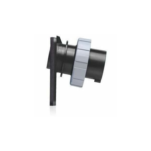 Leviton Industrial Grade Inlet, Watertight, 20 Amp, 347/600 Volt 3-Phase WYE 520B5W - main