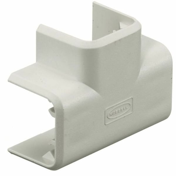 Hubbell Wiring Device-Kellems Tee Cover, White, PVC, Covers PT1TC - main