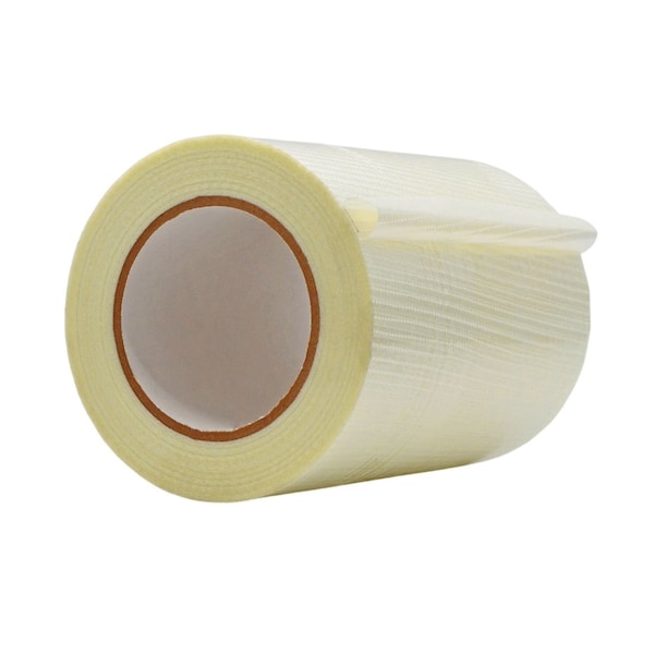 Wod Tape BFST47 BiDirectional Filament Strapping Tape 53.5 in. x 60 yds, 8PK WOD BFST47-07000-8-60-CLE - main