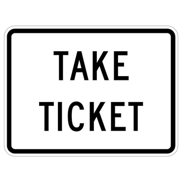 Sign Solutions Usa Traffic Sign, 24 in Width, Aluminum Sign, Horizontal Rectangle DUS06DWT2418R3-30P - main