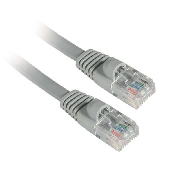 Fasttrack Patch cable - RJ-45 M - RJ-45 M - 25 ft - CAT 5e - gray FA132178 - main