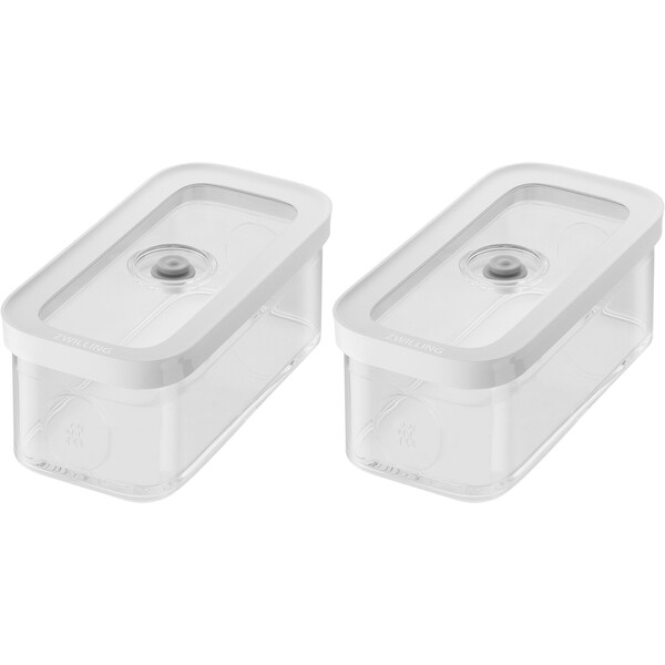Zwilling Fresh and Save Cube Box, Plastic, Food Container, 2-pc Medium Cube Set, M Container, .74-qt 1029987 - main